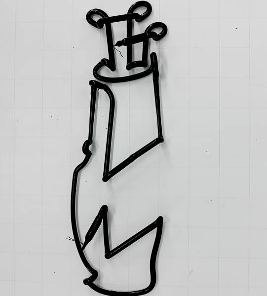 Golf Bag Border unit for Michelob Ultra Replacement Tube - Neon Sign Part