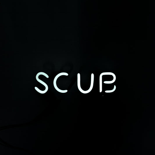 SCUB Single Stroke Word unit Replacement Tube - Neon Sign Part