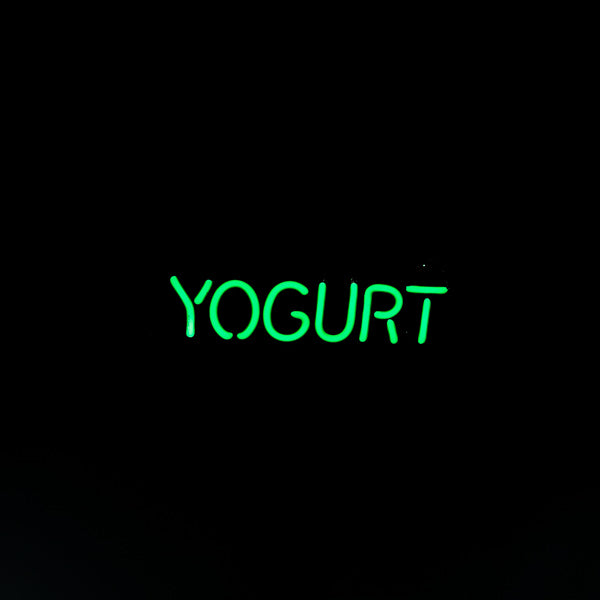 YOUGURT Single Stroke Word unit for Frozen Yogurt Replacement Tube - Neon Sign Part