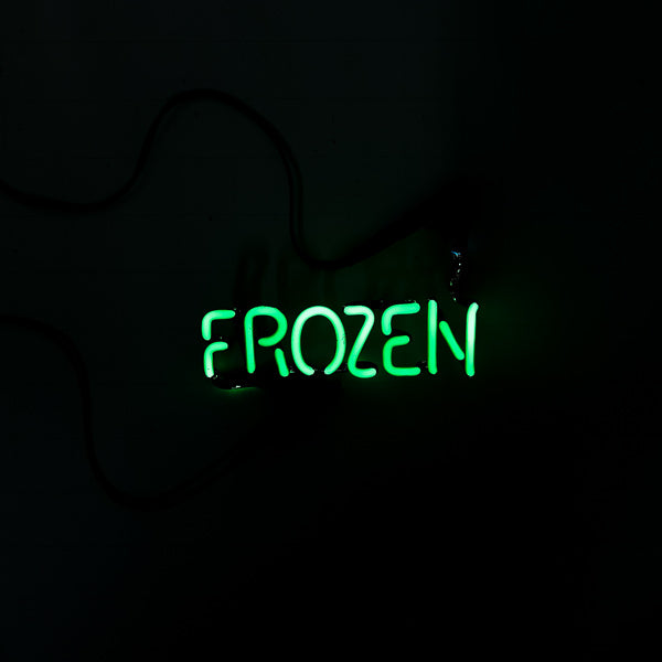 FROZEN Single Stroke Word unit for Frozen Yogurt Replacement Tube - Neon Sign Part