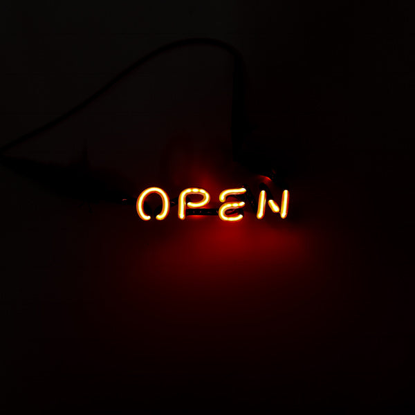 OPEN Single Stroke Word unit Replacement Tube - Neon Sign Part