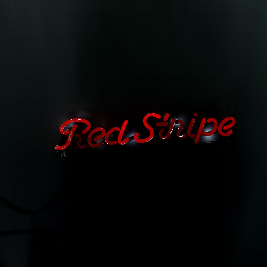 Red Stripe Single Stroke Script Word unit Replacement Tube - Neon Sign Part