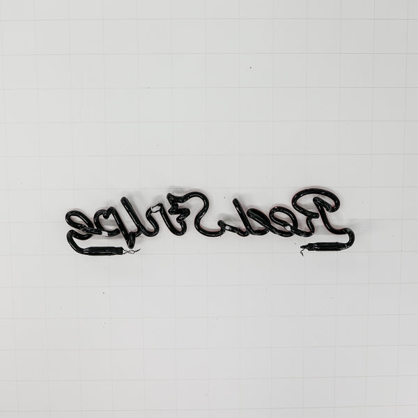 Red Stripe Single Stroke Script Word unit Replacement Tube - Neon Sign Part