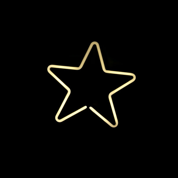 Star Border 11” White Replacement Tube - Neon Sign Part