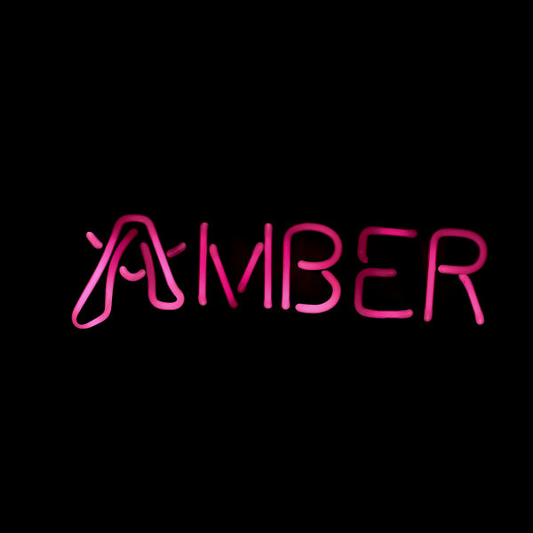 AMBER Single & Double Stroke Word unit for Alaskan Amber Replacement Tube - Neon Sign Part
