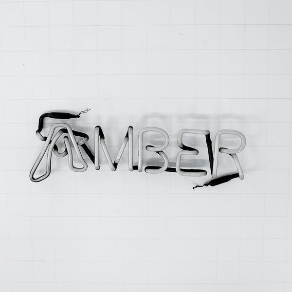 AMBER Single & Double Stroke Word unit for Alaskan Amber Replacement Tube - Neon Sign Part