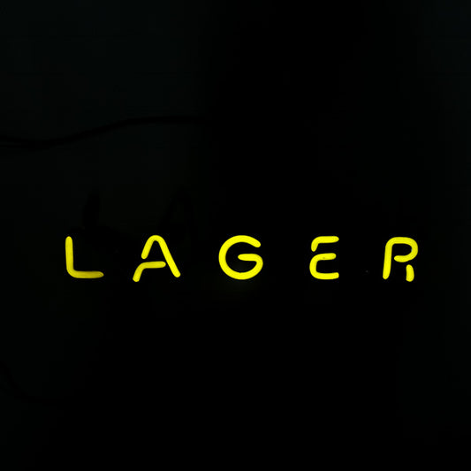 LAGER Single Stroke Word unit Replacement Tube - Neon Sign Part