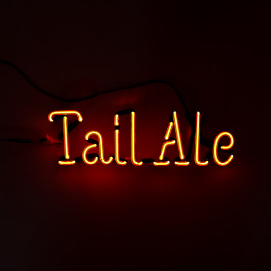 Tail Ale Single Stroke Word unit for Red Tail Ale Replacement Tube - Neon Sign Part