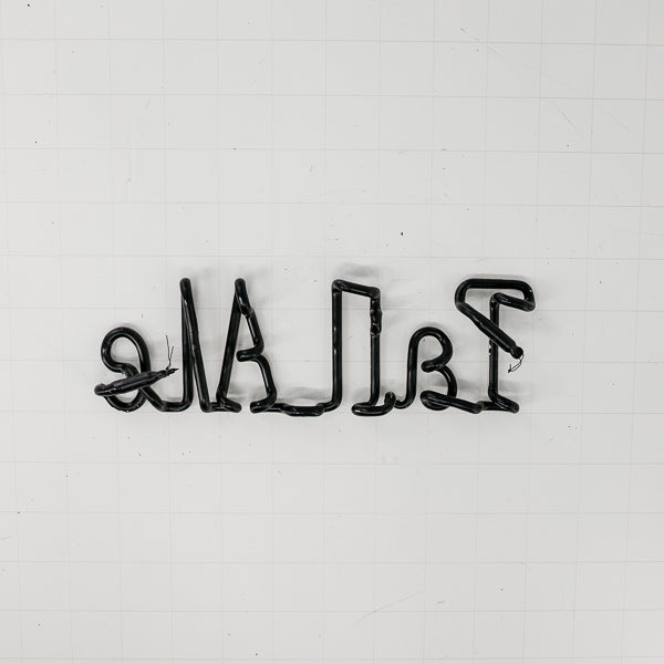 Tail Ale Single Stroke Word unit for Red Tail Ale Replacement Tube - Neon Sign Part