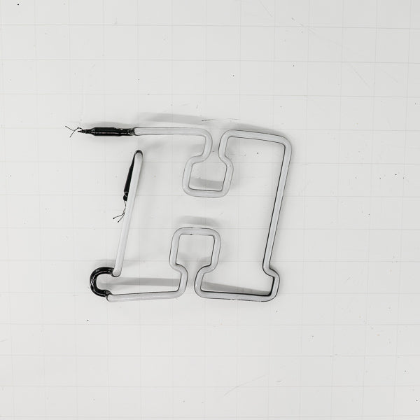 H Double Stroke Word unit for Unknown Light Replacement Tube - Neon Sign Part