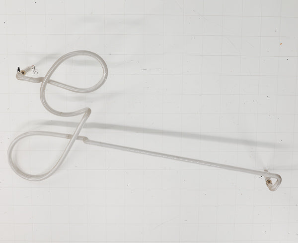 Unknown / Mystery G Single Stroke Word unit with Vertical Electrodes Replacement Tube - Neon Sign Part