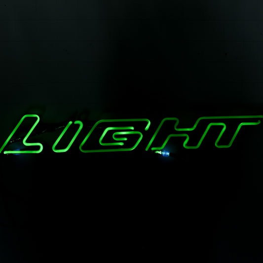 LIGHT Double Stroke Word unit for Bud Light Replacement Tube - Neon Sign Part