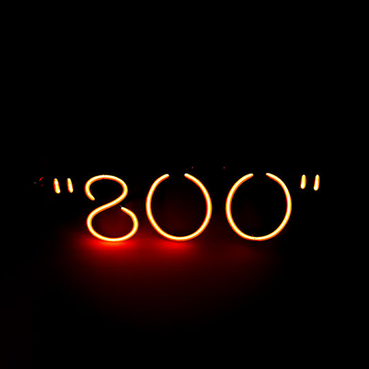 "800" Single Stroke Word unit Replacement Tube - Neon Sign Part