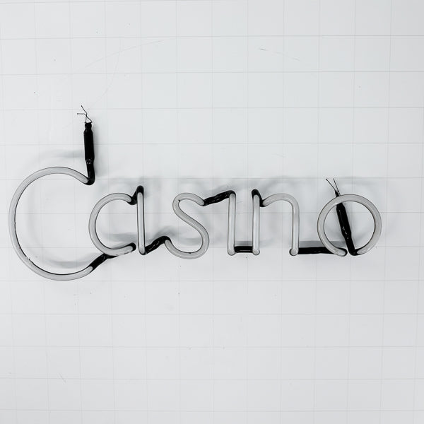 Casino Single Stroke Word unit Replacement Tube - Neon Sign Part