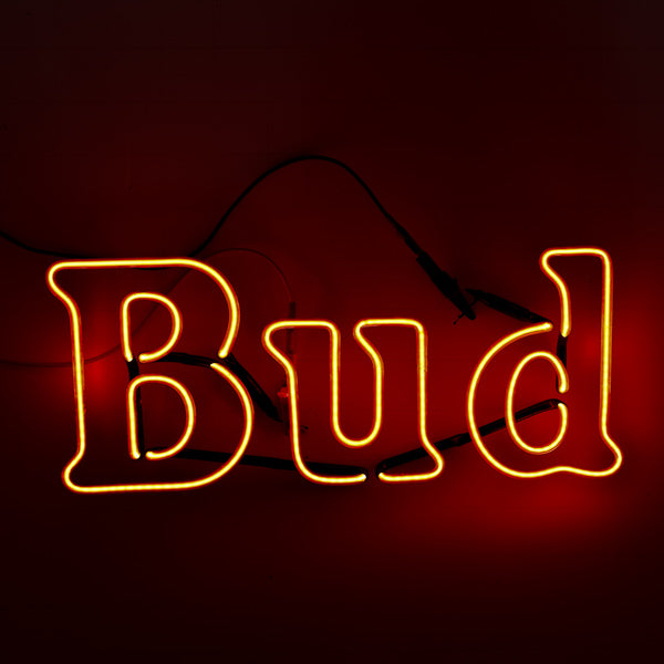 Bud Double Stroke Word unit for Bud N Burgers Replacement Tube - Neon Sign Part