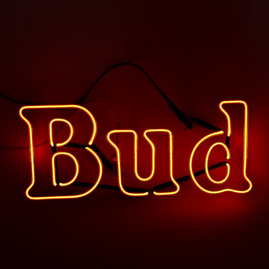Bud Double Stroke Word unit for Bud N Burgers Replacement Tube - Neon Sign Part