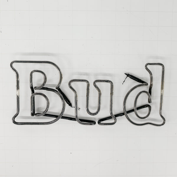 Bud Double Stroke Word unit for Bud N Burgers Replacement Tube - Neon Sign Part