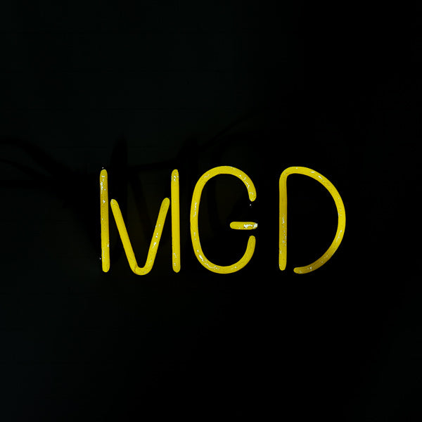 MGD Single stroke Word unit for Miller Genuine Draft Replacement Tube - Neon Sign Part