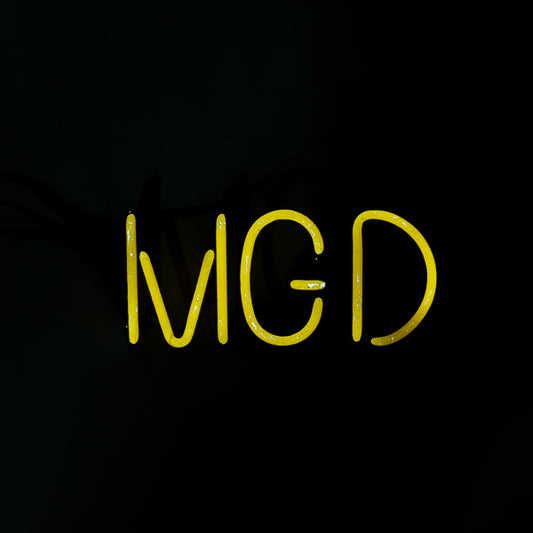 MGD Single stroke Word unit for Miller Genuine Draft Replacement Tube - Neon Sign Part
