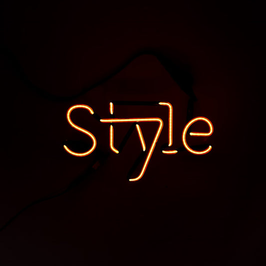 Style Single Stroke word unit for Old Style Replacement Tube - Neon Sign Part