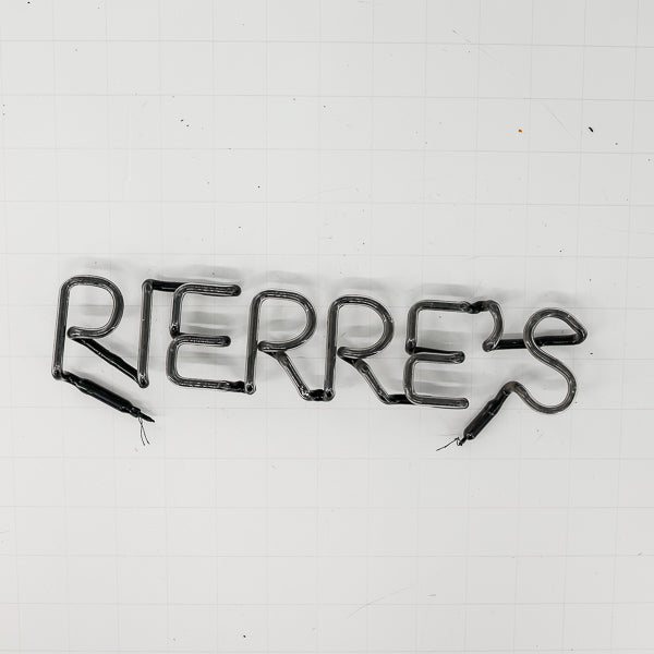 PIERRE’S Single Stroke Word unit Replacement Tube - Neon Sign Part