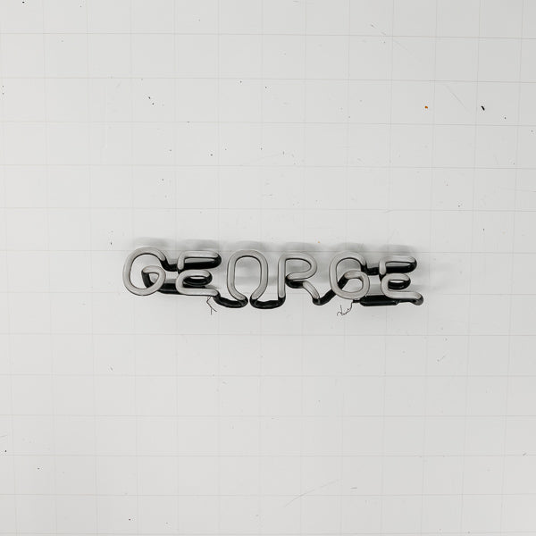 GEORGE Single Stroke Word unit for George & Diane Replacement Tube - Neon Sign Part