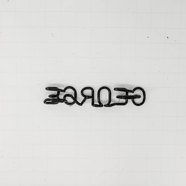 GEORGE Single Stroke Word unit for George & Diane Replacement Tube - Neon Sign Part