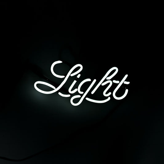 Light Script Word unit with emphasis Replacement Tube - Neon Sign Part