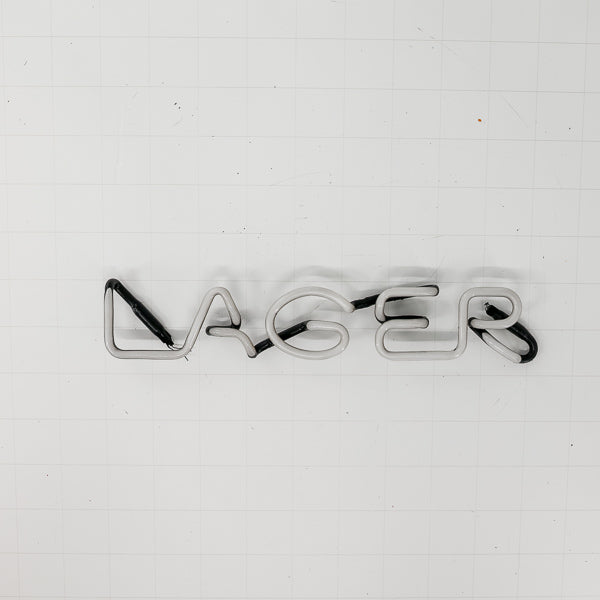 LAGER Single Stroke Word unit Replacement Tube - Neon Sign Part