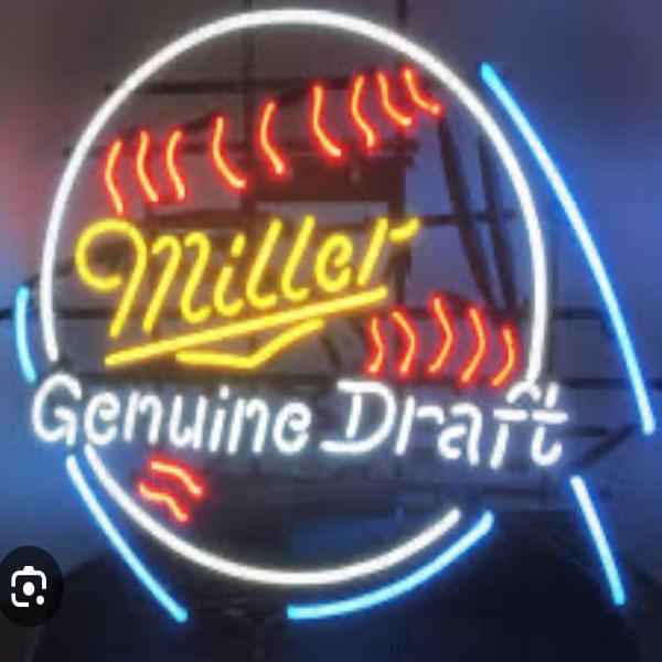 Upper Laces for Miller Genuine Draft Neon Sign Replacement Tube