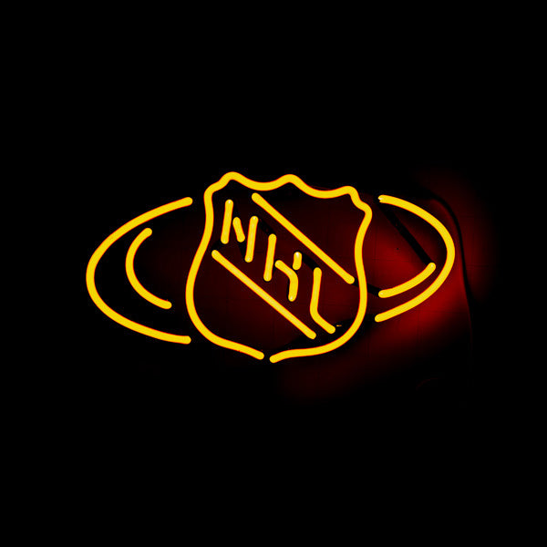 NHL Logo for 4 ft Bud Light Marquis Replacement Tube - Neon Sign Part Used
