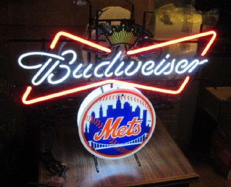 MLB New York Mets Neon Sign Plastic Replacement Panel