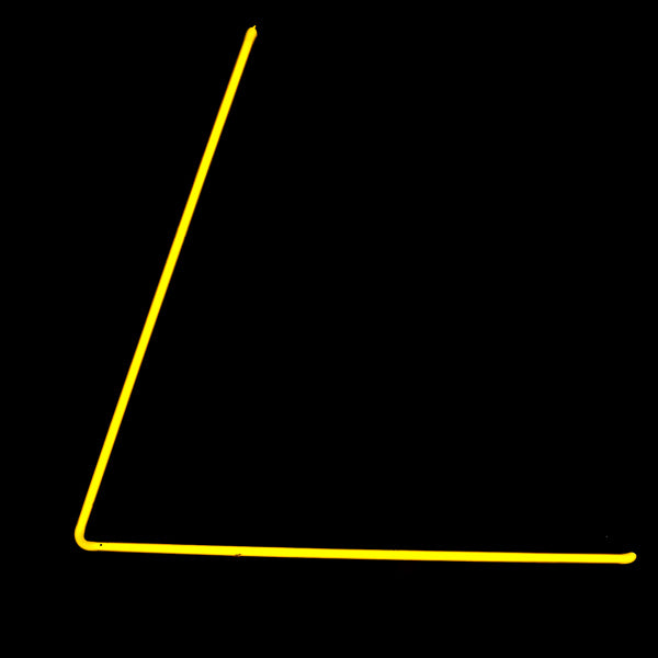 Large Corner / Triangle unit Replacement Tube - Neon Sign Part