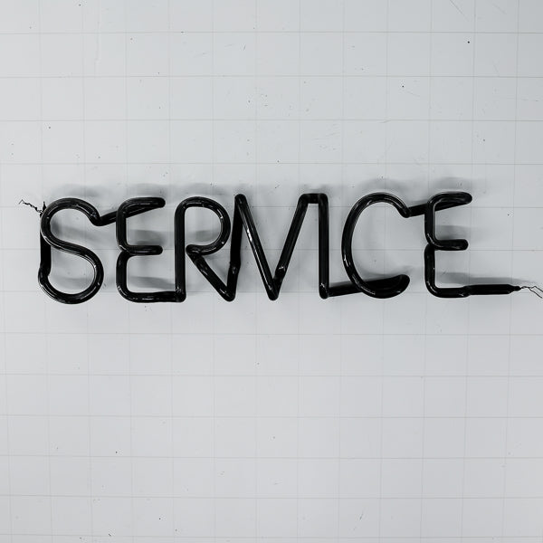 SERVICE Single Stroke Word unit Replacement Tube - Neon Sign Part