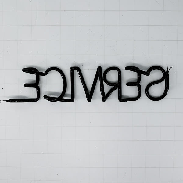 SERVICE Single Stroke Word unit Replacement Tube - Neon Sign Part