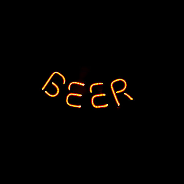 BEER Arched Single Stroke Word unit Replacement Tube - Neon Sign Part