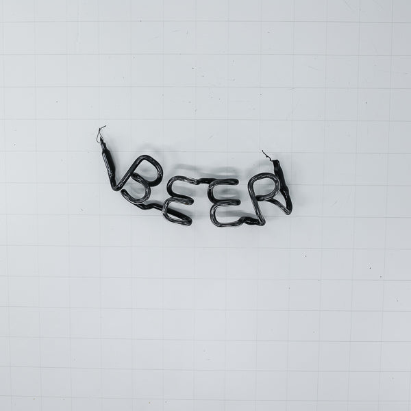 BEER Arched Single Stroke Word unit Replacement Tube - Neon Sign Part