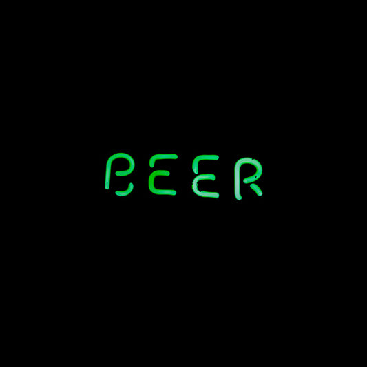 BEER Single Stroke Word unit Replacement Tube - Neon Sign Part