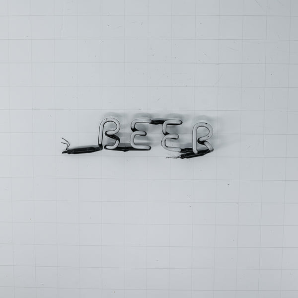 BEER Single Stroke Word unit Replacement Tube - Neon Sign Part
