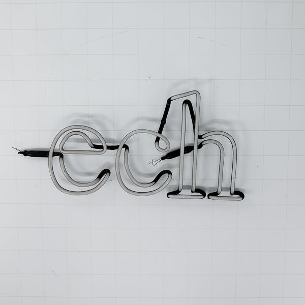 ech Double Stroke Word unit Replacement Tube - Neon Sign Part