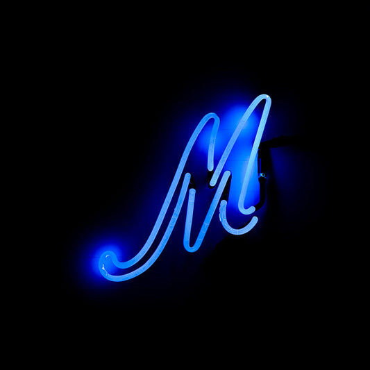 M Double Stroke Script Word unit for Michelob Replacement Tube - Neon Sign Part