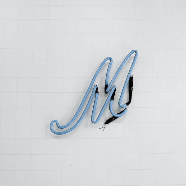 M Double Stroke Script Word unit for Michelob Replacement Tube - Neon Sign Part