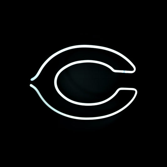 C Double Stroke Word unit for Chicago Bears Football Logo Replacement Tube - Neon Sign Part