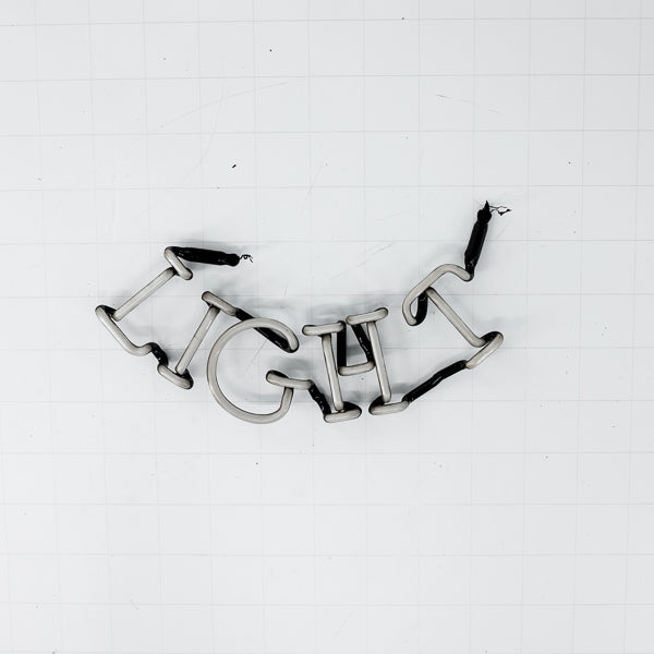 LIGHT Arched Double Stroke Word unit for Special Export Replacement Tube - Neon Sign Part