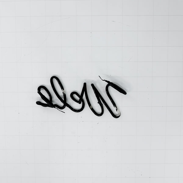 Welc Single Stroke Script Word unit for Welcome Replacement Tube - Neon Sign Part