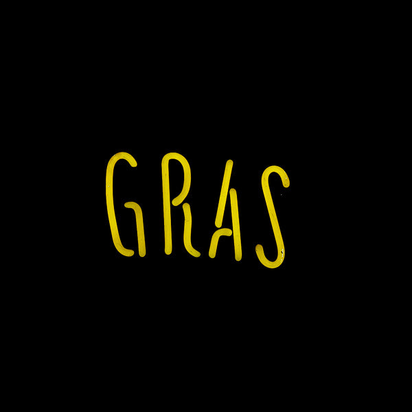 GRAS Single Stroke Word unit for Miller Mardi Gras Replacement Tube - Neon Sign Part