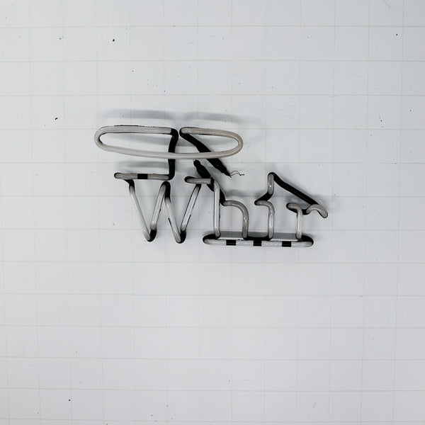 Whir Single Stroke Word unit with Grid for Whirlpool Replacement Tube - Neon Sign Part