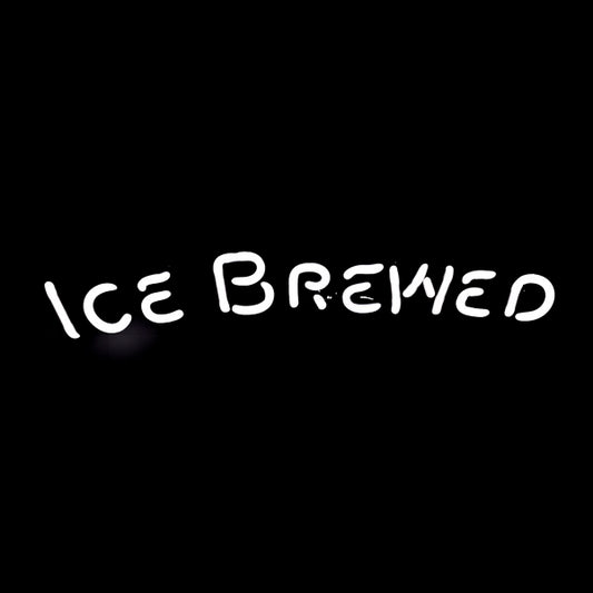 ICE BREWED Single Stroke Word for Ice House Unit Replacement Tube - Neon Sign Part
