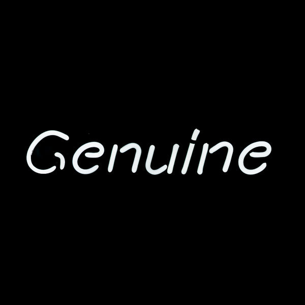 Genuine Single Stroke Word unit for Miller Genuine Draft Replacement Tube - Neon Sign Part