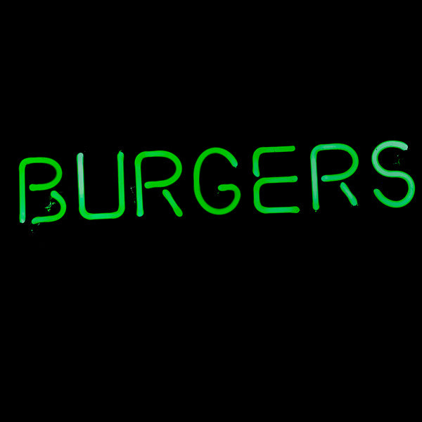 BURGERS Single Stroke Word unit Replacement Tube - Neon Sign Part